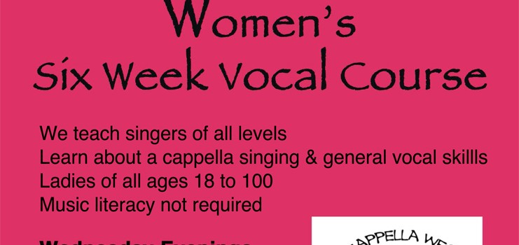 A Cappella Vocal Course