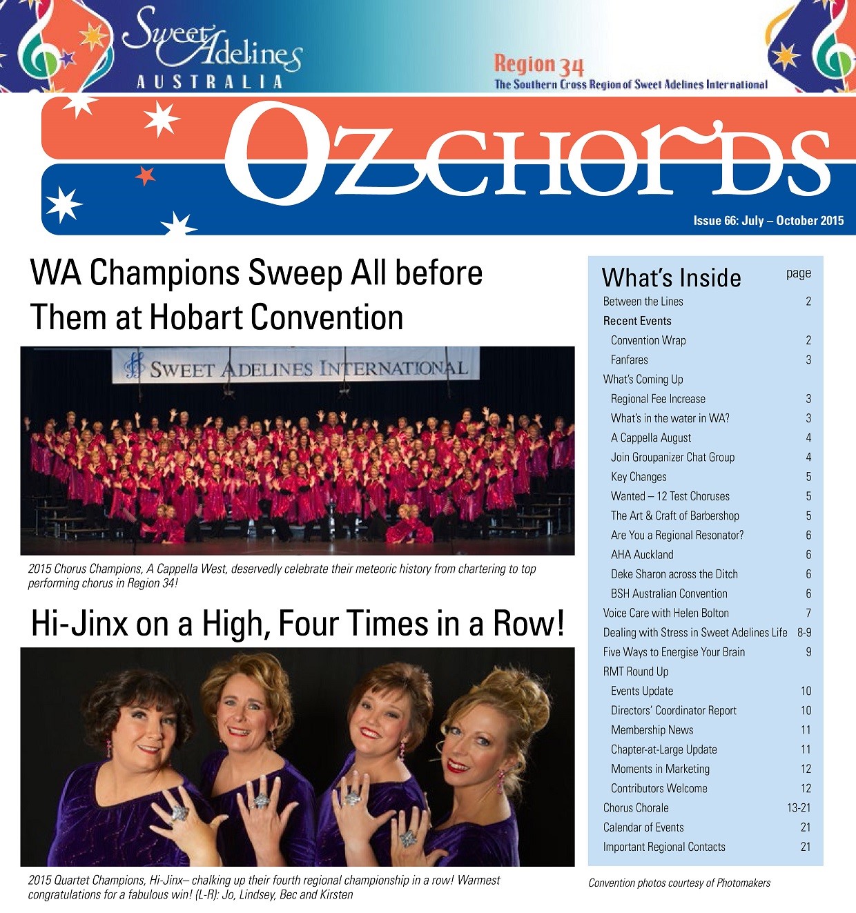 We’re On the Cover of Ozchords
